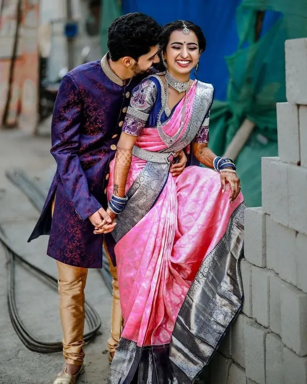Pink_Embellished_Banarasi_Jacquard_Saree_(Pink)
